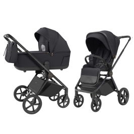 CARRELLO Ultra CRL-6527 Basalt Black Stroller 2-in-1