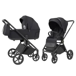 CARRELLO Ultra CRL-6527 Basalt Black Детская коляска 2в1