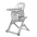Carrello Alto CRL-10307 Chrome Grey Söögitool