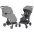 CARRELLO Atom M CRL-5527 Alloy Grey Stroller