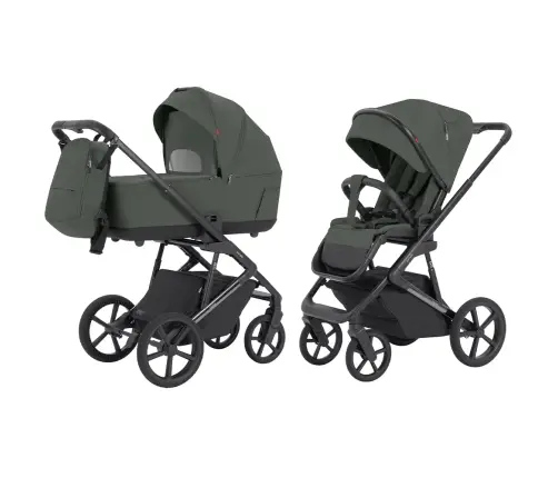 CARRELLO Sigma CRL-6523 Leaf Green Bērnu rati 2in1