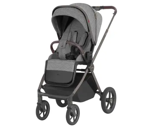 Baby stroller 2in1 CARRELLO Ultra CRL-6527 Metal Grey