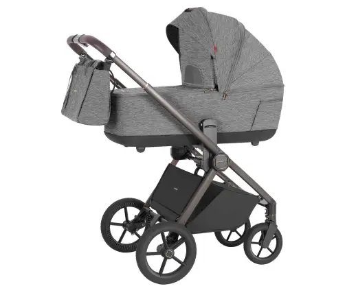 Baby stroller 2in1 CARRELLO Ultra CRL-6527 Metal Grey