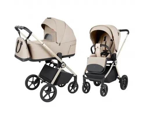Baby stroller 2w1 CARRELLO Ultra F CRL-6556 Polar Beige