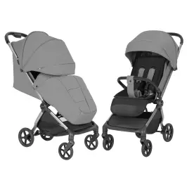Baby stroller CARRELLO Atom M 2.0 CRL-5527 Alloy Grey