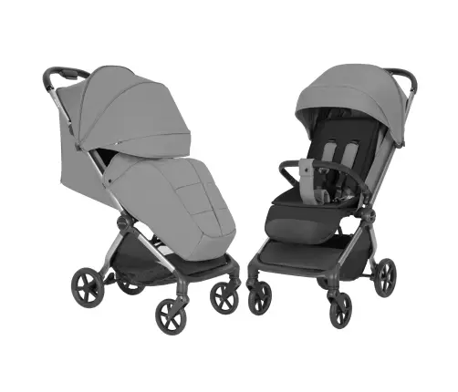 Baby stroller CARRELLO Atom M 2.0 CRL-5527 Alloy Grey