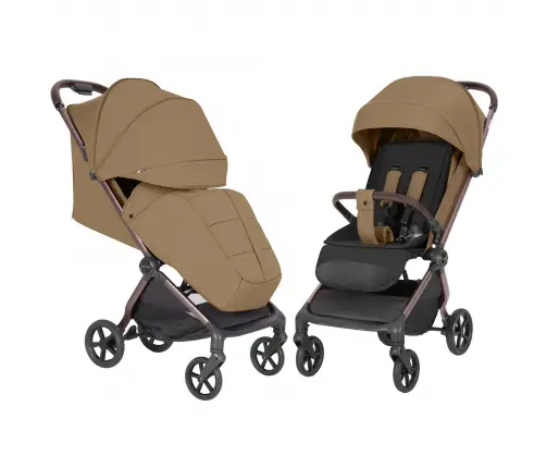Baby stroller CARRELLO Atom M 2.0 CRL-5527 Crust Brown