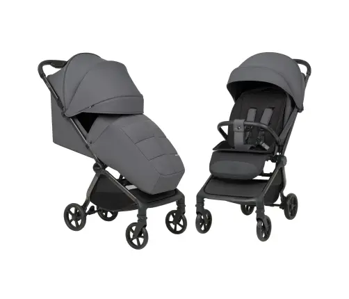Baby stroller CARRELLO Atom M 3.0 CRL-5527 Alloy Grey