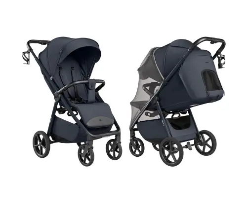 Baby stroller Carrello Bravo Lite DELUXE CRL-5529 Midnight Blue