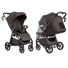 Baby stroller Carrello Bravo Lite DELUXE CRL-5529 Supreme Brown