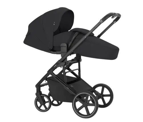 Carrello Alfa CRL-6522 Rock Black Vaikiškas vežimėlis 2in1