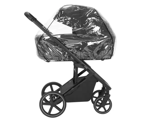 Carrello Alfa CRL-6522 Rock Black Vaikiškas vežimėlis 2in1