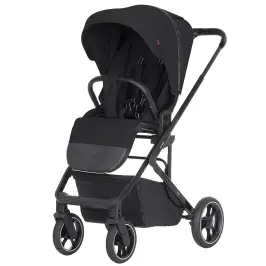 Carrello Alfa 2024 Midnight Black CRL-5508 Vaikiškas vežimėlis