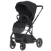 Carrello Alfa 2024 2in1 Midnight Black Baby Stroller