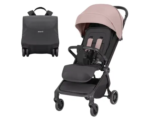 CARRELLO Atom S CRL-5526 Blossom Pink Pastaigu Ratiņi