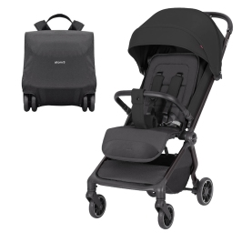 CARRELLO Atom S CRL-5526 Storm Black Прогулочная Коляска