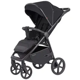 Carrello Bravo PLUS 2024 Jet Black CRL-5515 Vaikiškas vežimėlis
