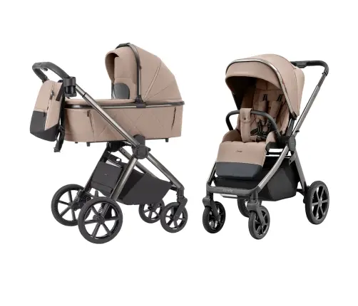 CARRELLO Omega CRL-6530/1 2025 Fantastic Beige Baby Stroller 2in1
