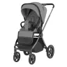 CARRELLO Ultra CRL-6527 Silk Grey Vaikiškas vežimėlis 2-in-1