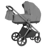 CARRELLO Ultra CRL-6527 Silk Grey Vaikiškas vežimėlis 2-in-1