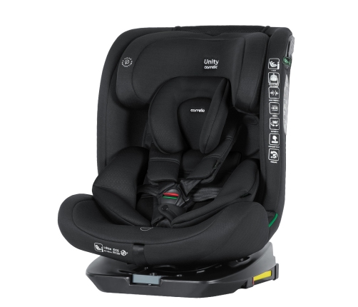 CARRELLO Unity CRL-17010 Totality Black Bērnu autosēdeklis 0-36 kg