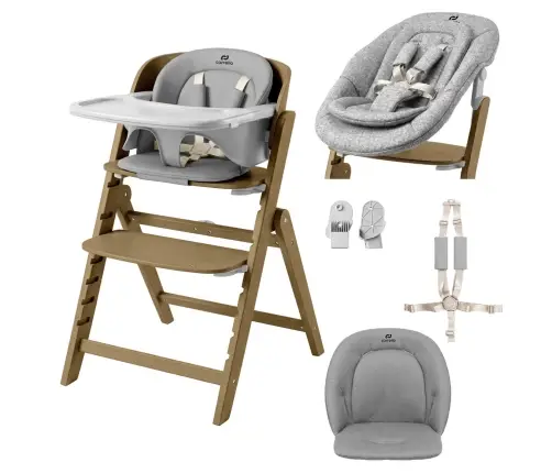 Highchair Carrello Focus CRL-16801 Whisper Grey