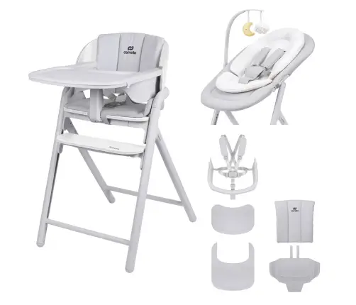 Highchair Carrello Tenero CRL-9507 Atlantis Grey