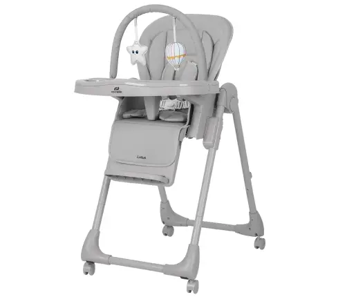 Hightchair Carrello Lotus CRL-12101 Alba Grey