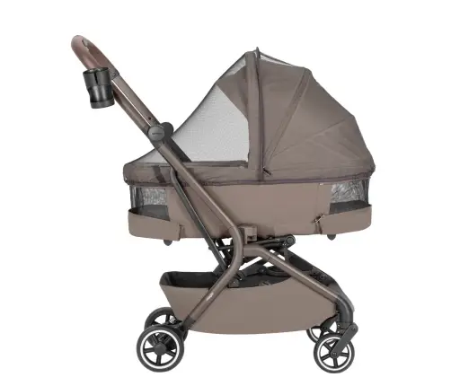 Vaikiškas vežimėlis 2in1 CARRELLO Magia CRL-6555 Cocoa Beige