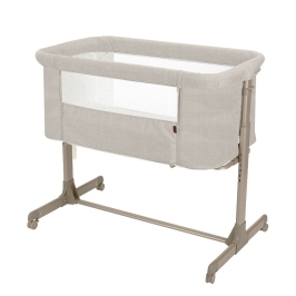 Carrello Luna CRL-16501 Kūdikių Lovelė Su Sūpuokle Šilko Smėlio Spalvos