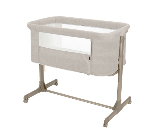 Carrello Luna CRL-16501 Kūdikių Lovelė Su Sūpuokle Šilko Smėlio Spalvos