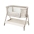 Carrello Gracia Baby Crib CRL-16502 Linen Beige