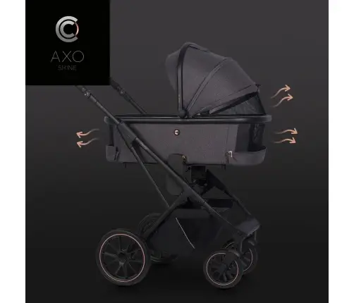 Cavoe Axo Shine French Grey Прогулочная коляска