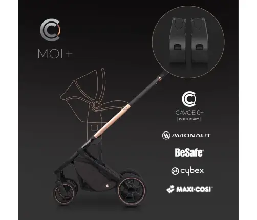 Cavoe Moi+ Taupe Stroller