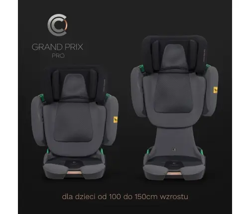 Fotelik samochodowy Cavoe Grand Prix Pro Iron