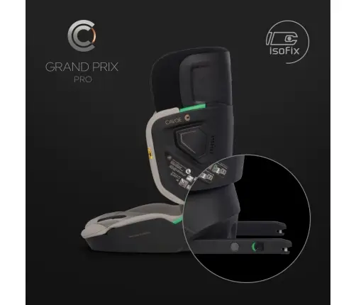 Fotelik samochodowy Cavoe Grand Prix Pro Taupe