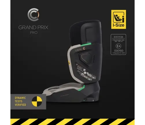 Fotelik samochodowy Cavoe Grand Prix Pro Taupe