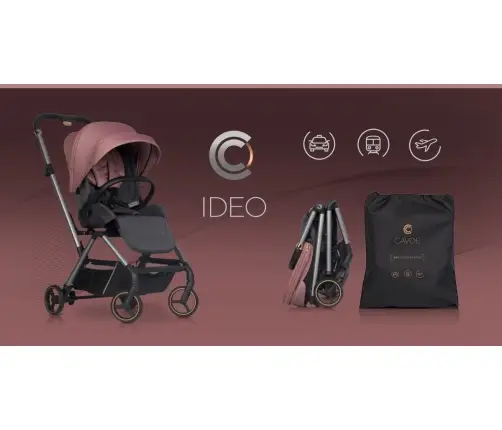 Cavoe Ideo Desert Rose Stroller
