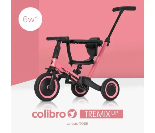 Rowerek dziecięcy Colibro TremixUP Rose