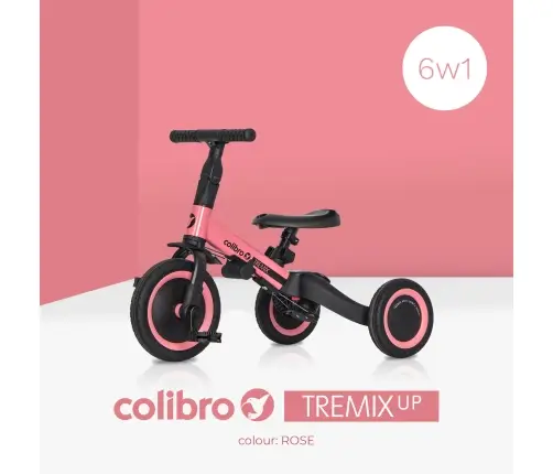 Rowerek dziecięcy Colibro TremixUP Rose