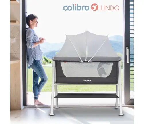 Bērnu šūpulis Colibro Lindo Onyx