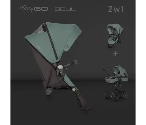 Easygo Soul Basalt Коляска с Люлькой
