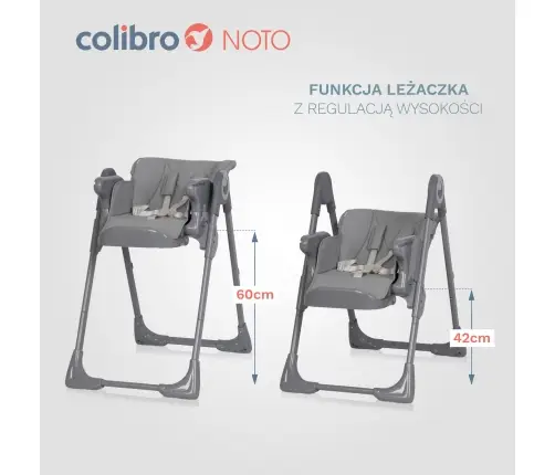 Colibro Noto Onyx Barošanas krēsls