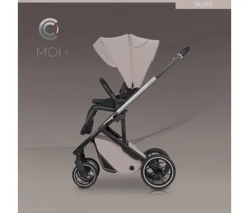 Cavoe Moi+ Taupe Bērnu rati 2in1
