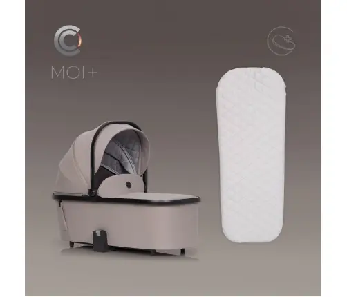 Cavoe Moi+ Taupe Bērnu rati 2in1