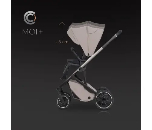 Cavoe Moi+ Taupe Bērnu rati 2in1