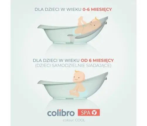 Bērnu vanna ar statīvu Colibro Spa Cool