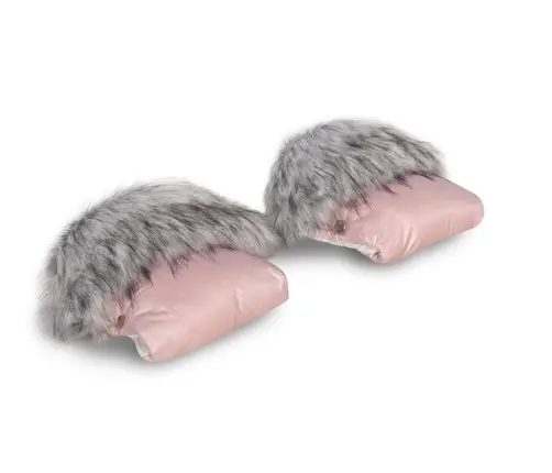 Roku mufta-cimdiņi ratiem Colibro Powder Pink