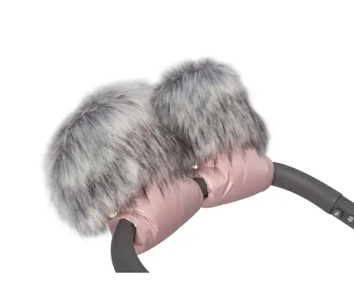 Roku mufta-cimdiņi ratiem Colibro Powder Pink