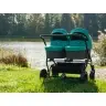 Riko Basic Saxo 03 Latte Коляска для двойняшек 2in1